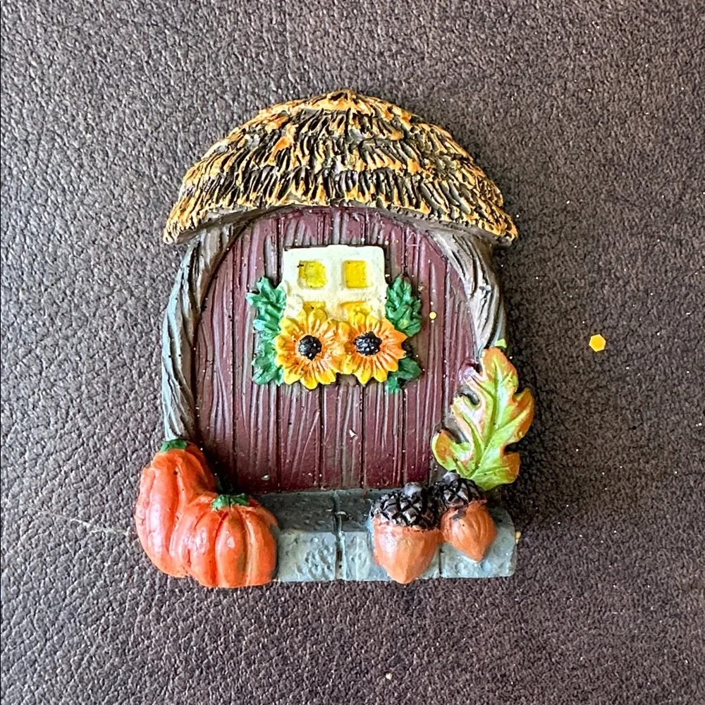 Target Autumn Miniature House Set - Brown, Orange, Green